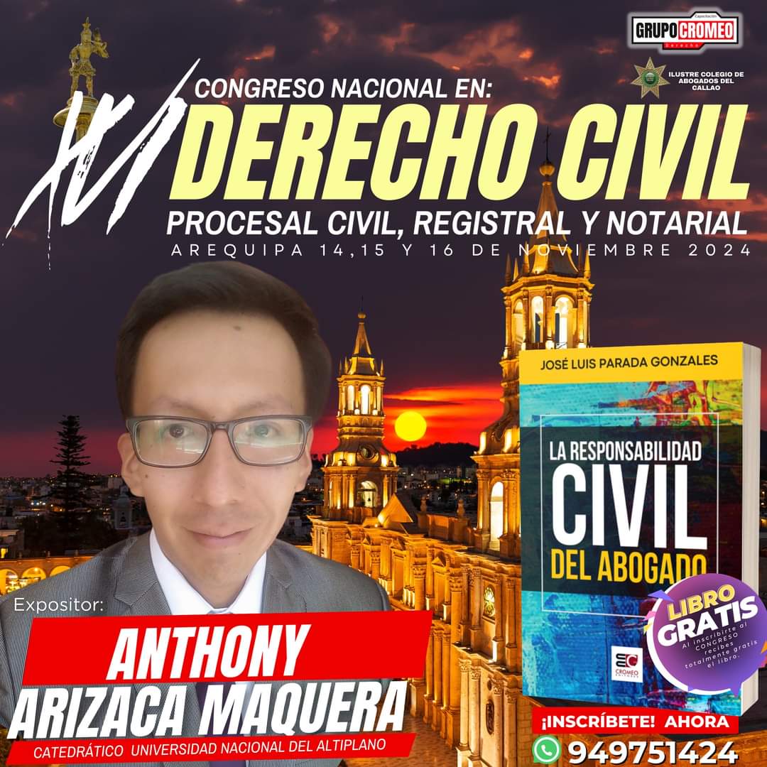 XVI Congreso Nacional de Derecho Civil, Procesal Civil, Registral y Notarial