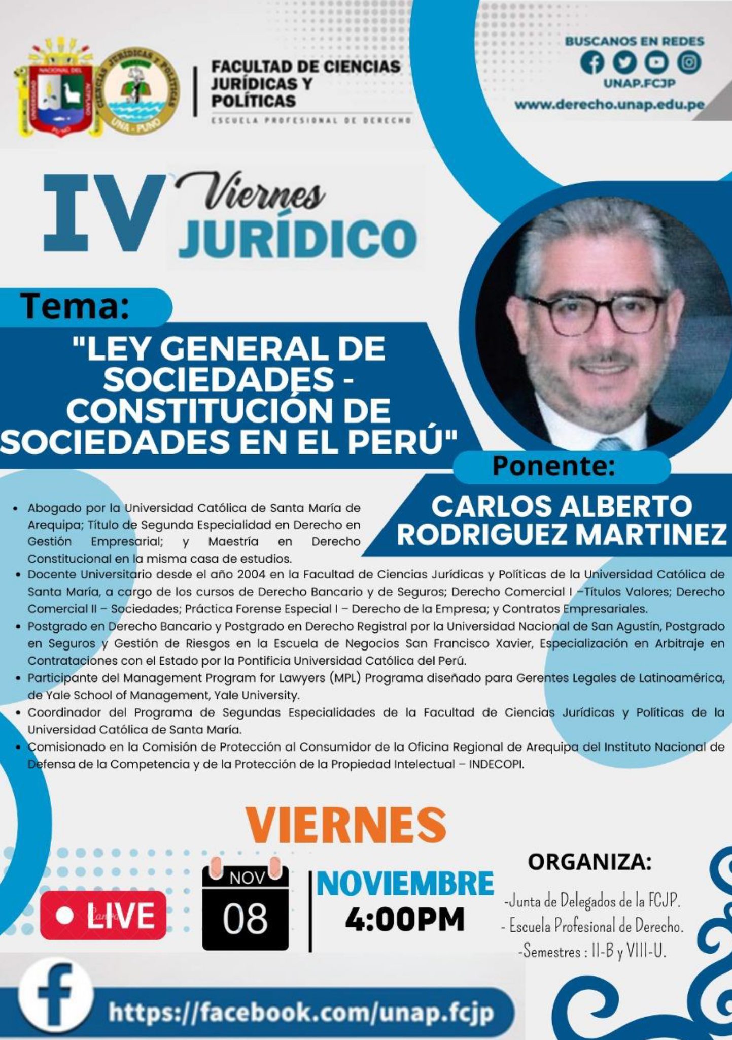 IV Viernes Jurídico